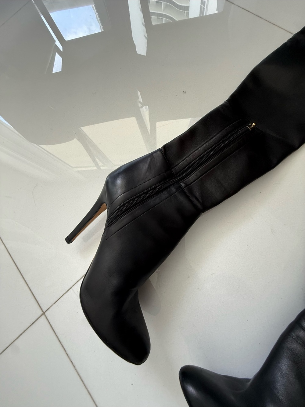 Jimmy Choo Over the Knee authentic boots